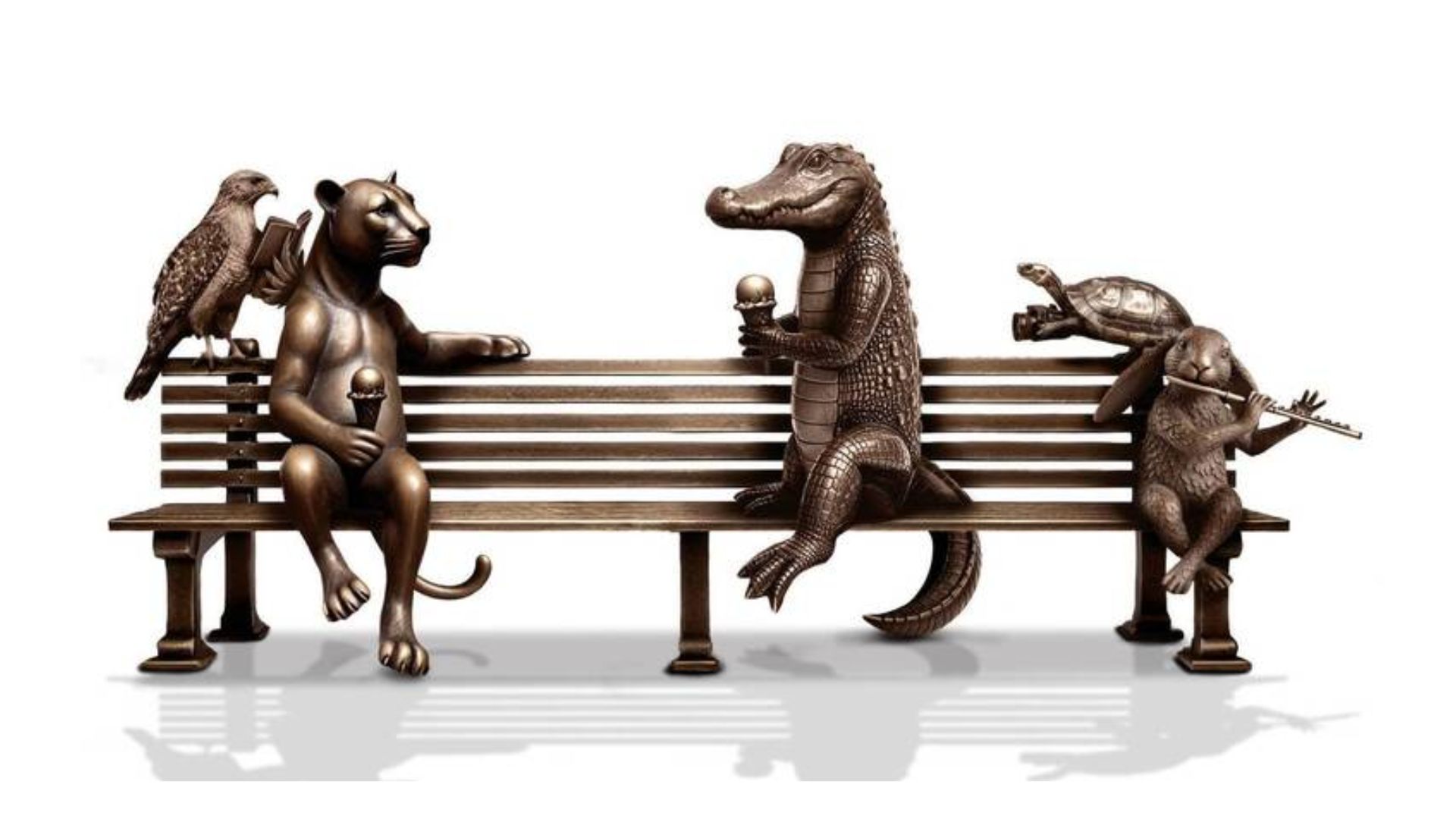 Coral Springs invites residents to help choose final names for animals in new park sculpture at Pride Promoters Park