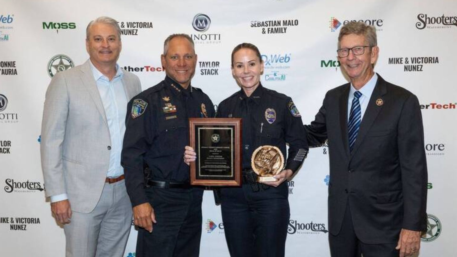 Coral Springs police officer recognized with Medal of Valor for expanding community outreach and public safety programs across Broward County