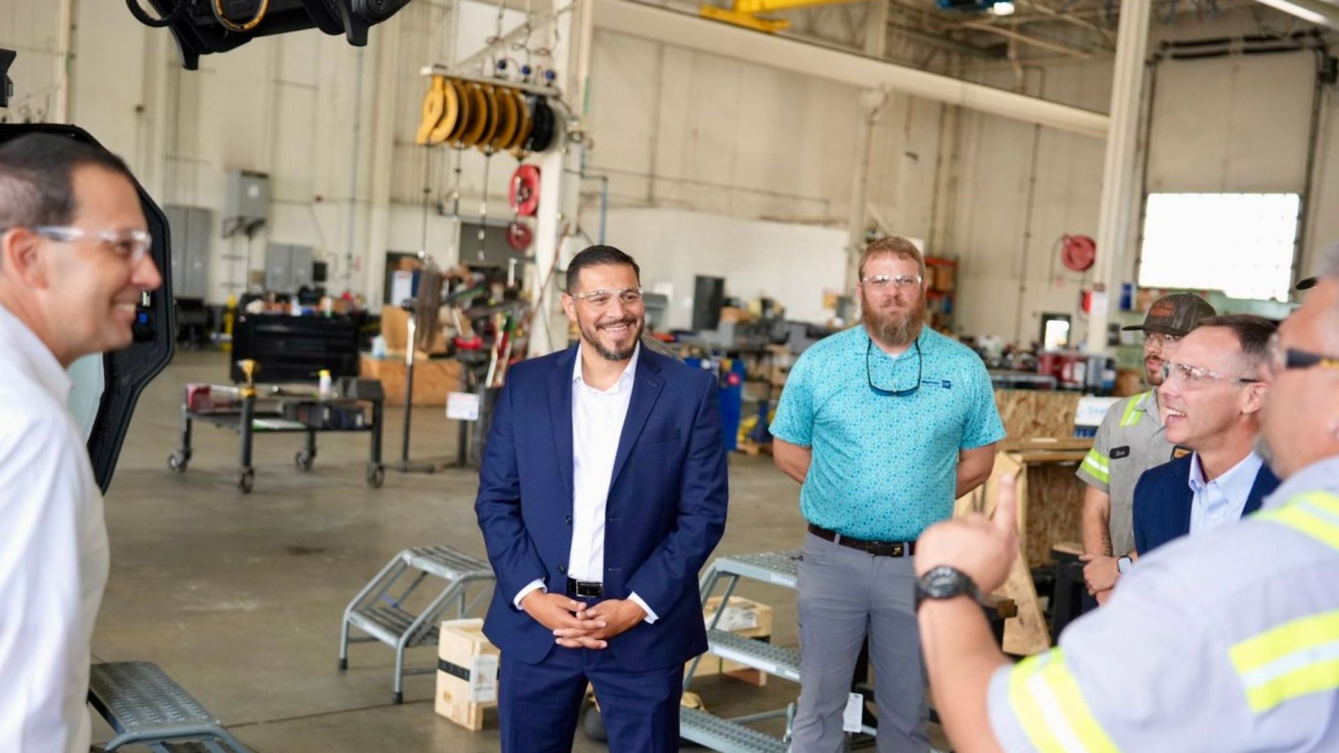 Florida Commissioner Anastasios Kamoutsas highlights workforce training and apprenticeship programs during Apprenticeship Week visit to Ring Power Corporation