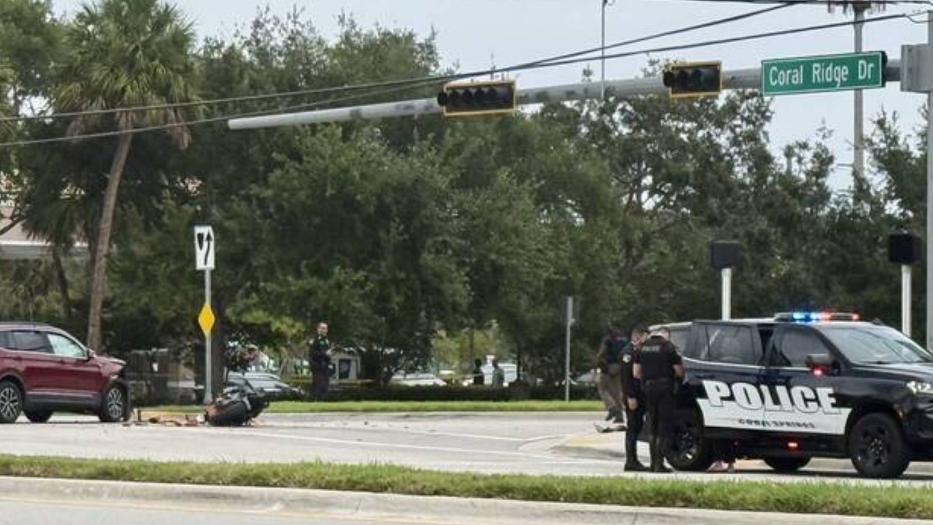 Coral Springs fatal motorcycle crash closes Wiles Road and Coral Ridge Drive
