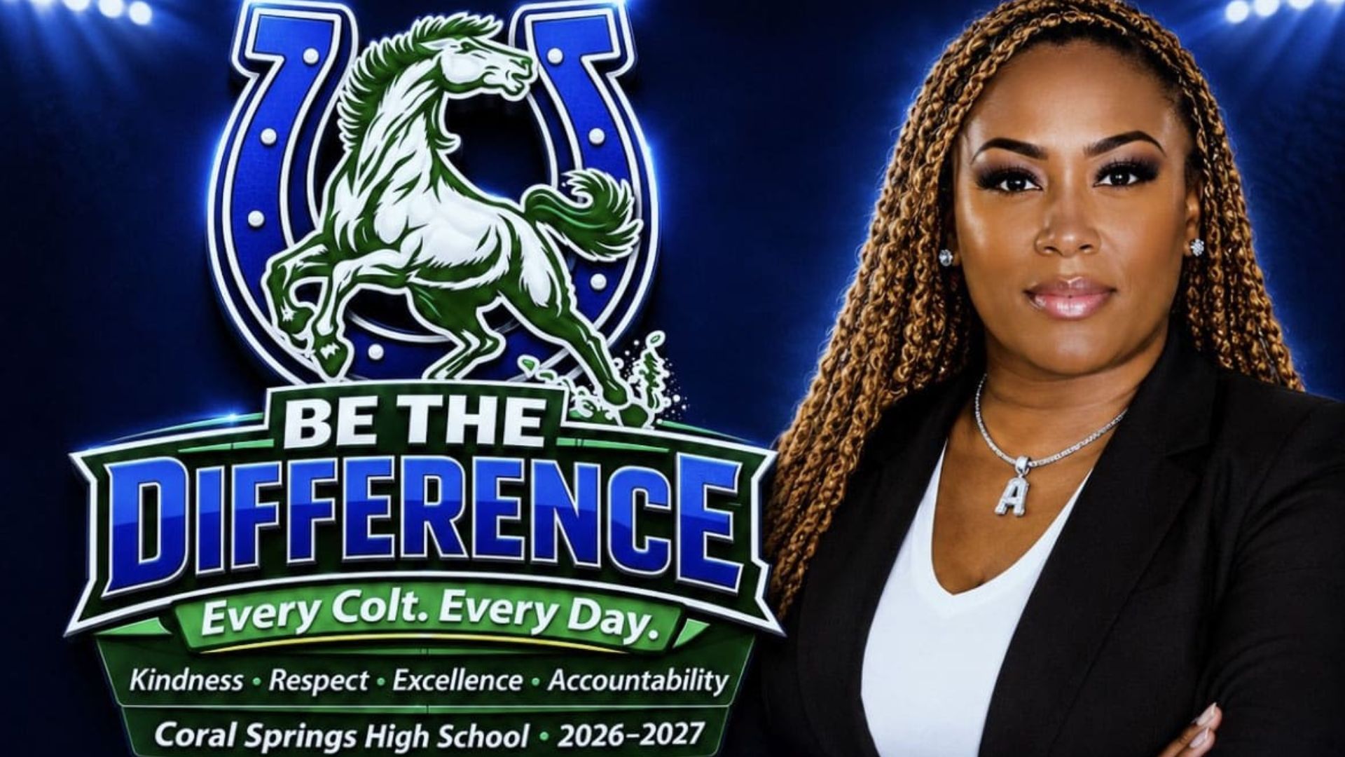 Coral Springs High School names Adrian Strawbridge as new head cheerleading coach to lead Colts programs during the 2026-27 season