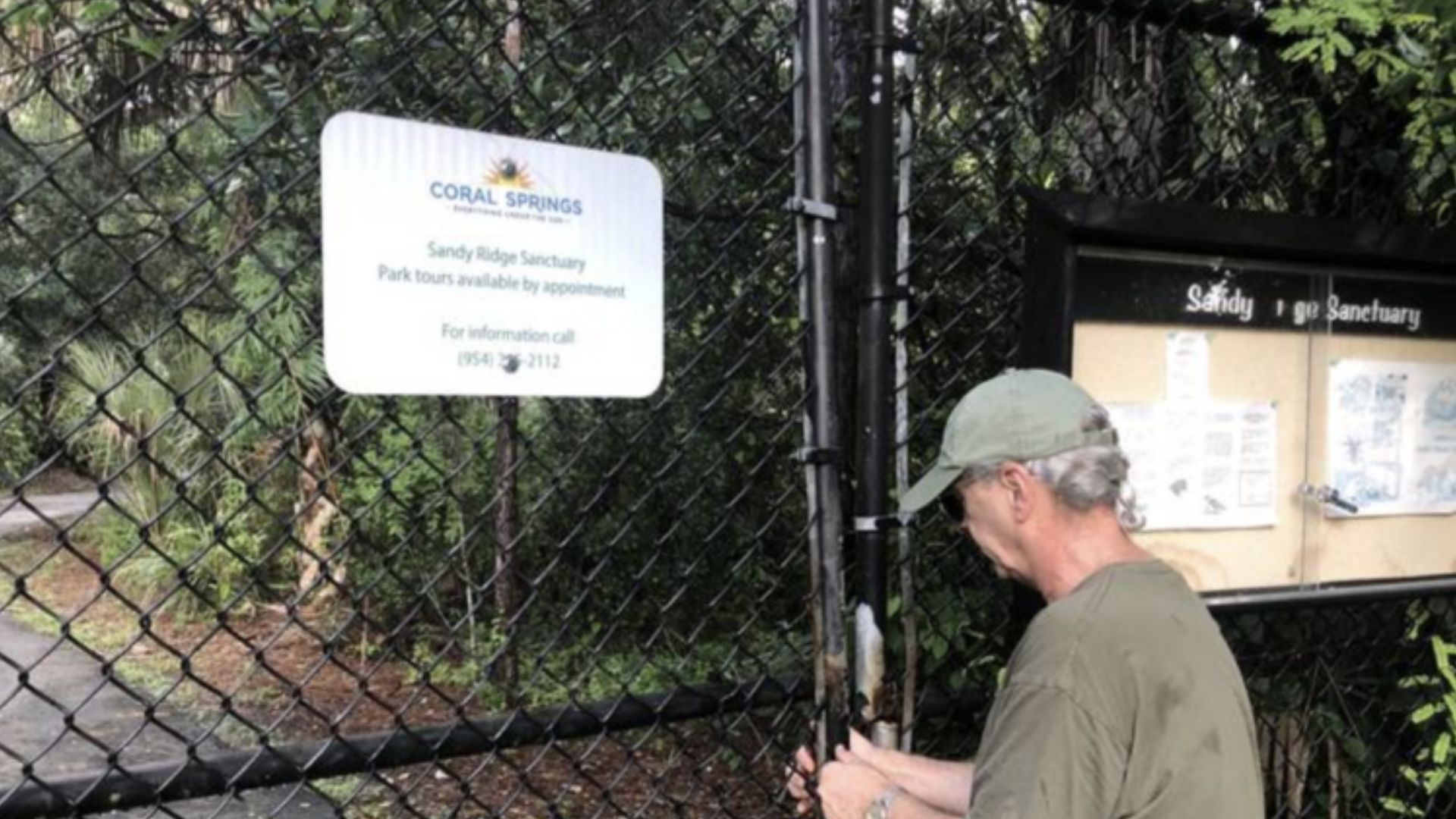 Step inside Sandy Ridge Sanctuary in Coral Springs during a free guided nature walk led by former Mayor Roy Gold