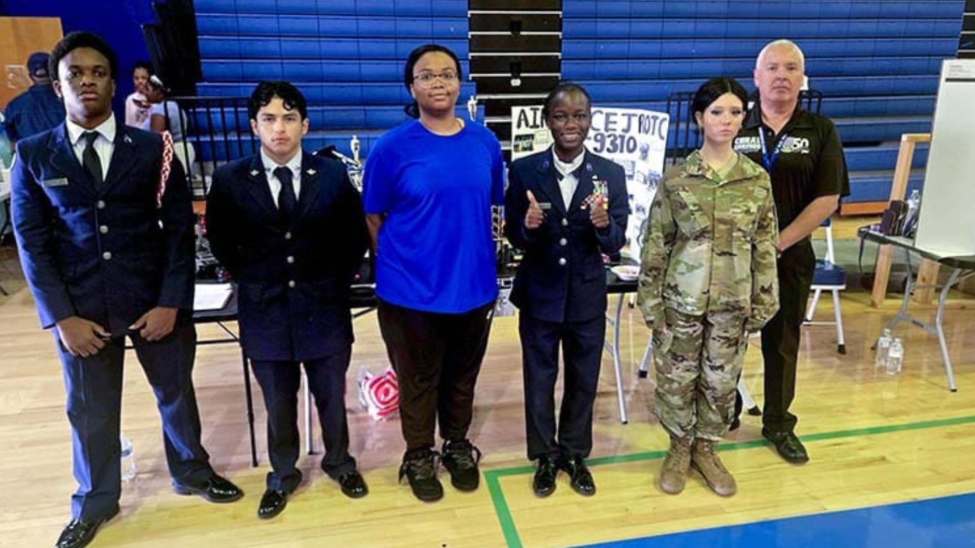 Coral Springs High introduces freshmen to aviation programs, career trades, clubs, and student life opportunities during orientation