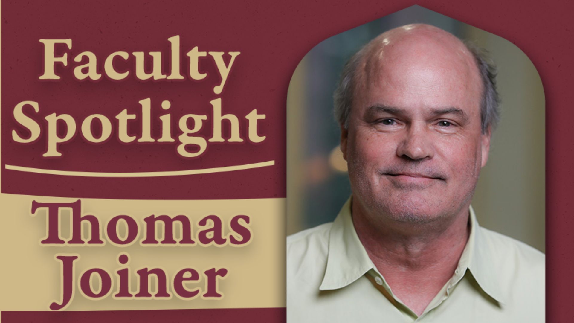 FSU suicide prevention expert Thomas Joiner highlights how connection and conversation can help save lives
