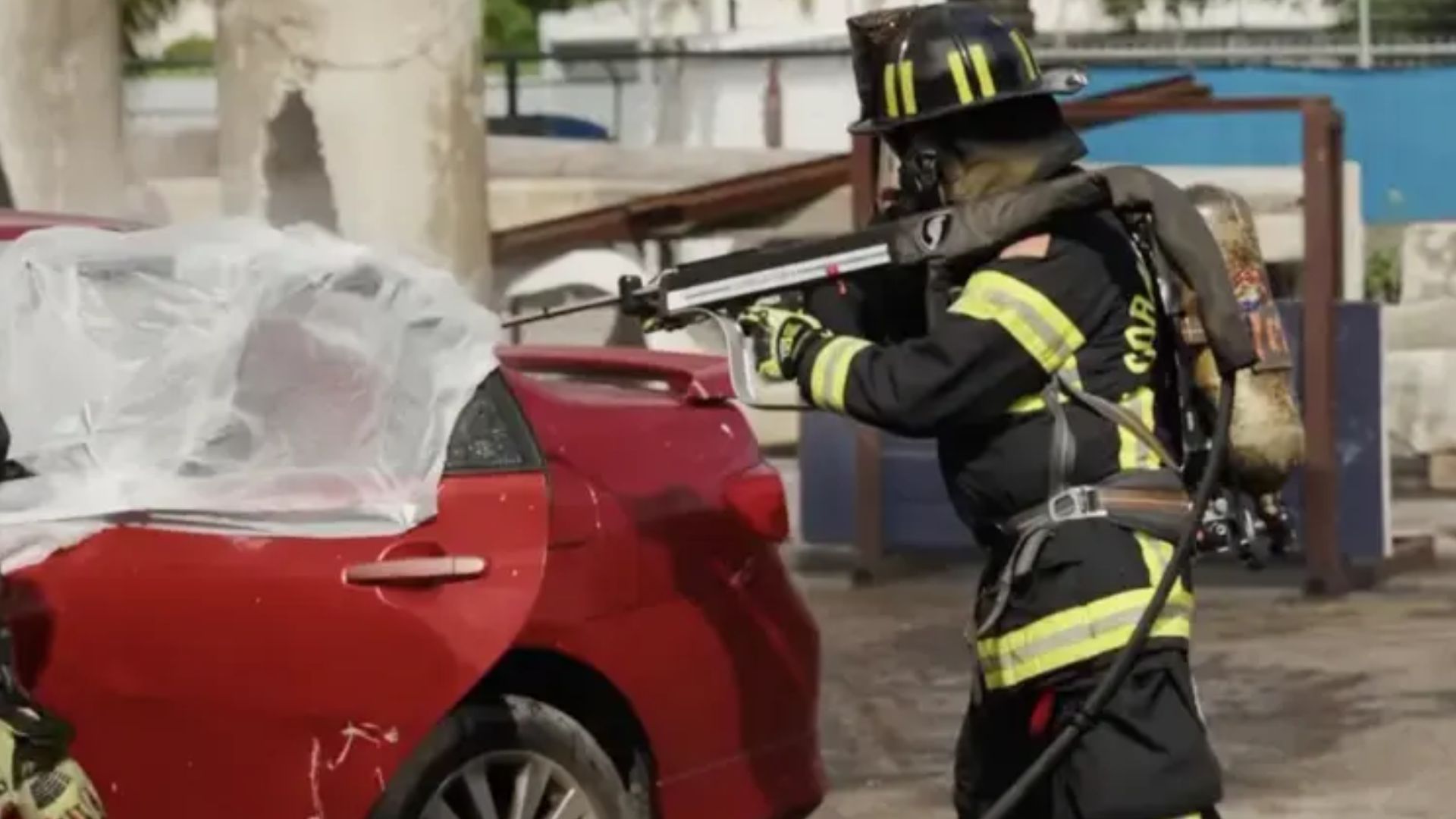 Coral Springs firefighters introduce tool for reaching the source of electric vehicle fires