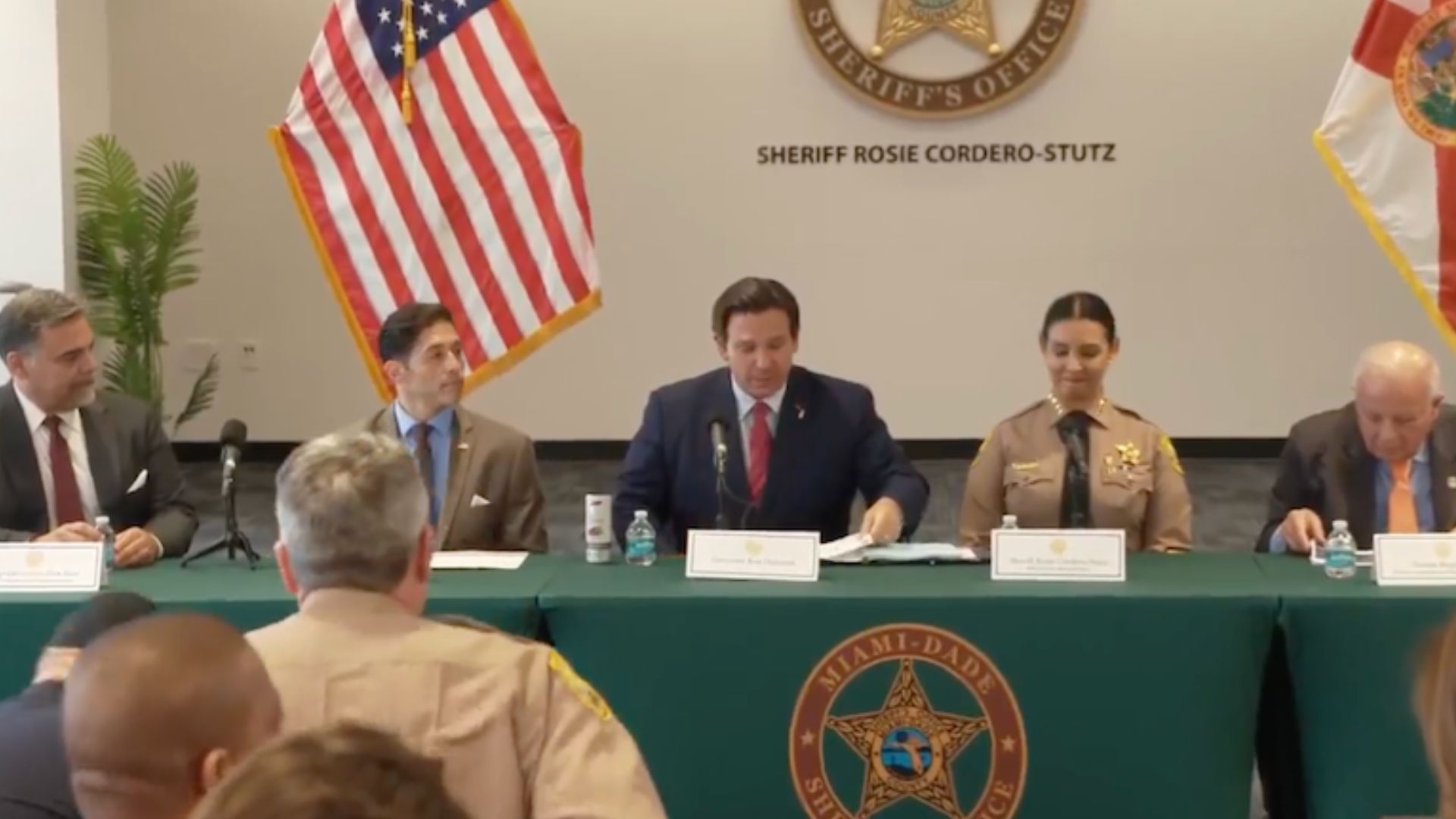 DeSantis promotes Amendment 3 property tax proposal at Miami roundtable